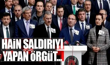 Adalet Bakanı Bekir Bozdağ, İzmir saldırısının ardındaki örgütü açıkladı