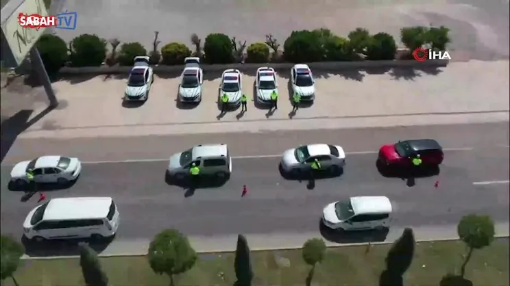 1-8 Mayıs tarihleri arasında 3 milyon 600 bin 17 araç denetlendi | Video