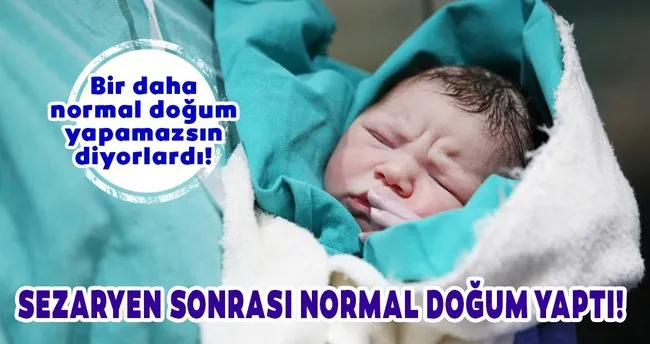 normal dogumla ikinci kez anne