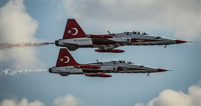 Türk Yıldızları Türk Hava Kuvvetlerinin 112'nci yılını özel video ile