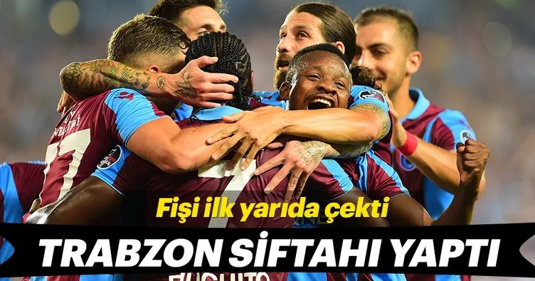 Trabzon evinde Sivasspor’u 3-1 mağlup etti