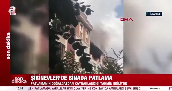 SON DAKİKA: İstanbul Şirinevler - Bahçelievler’de şiddetli patlama! Ölü ve yaralılar var! Şirinevler’de neden patlama oldu?