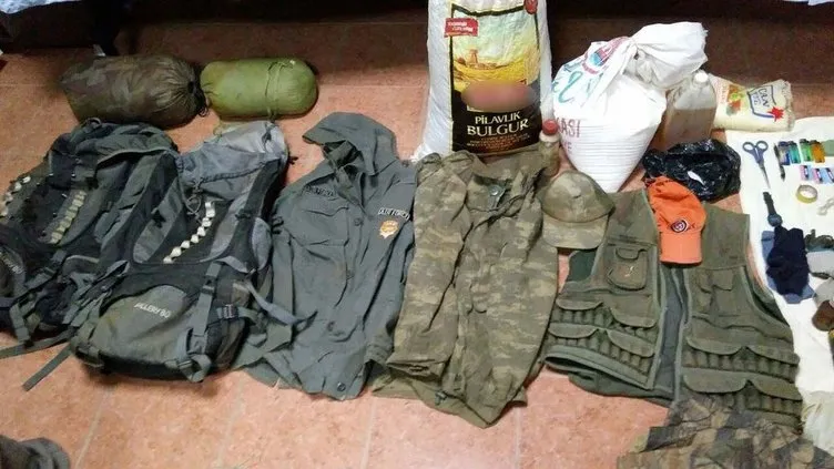 PKK’nın silahları bakın nerede bulundu
