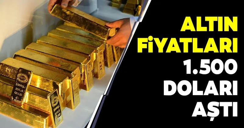 Ons Altin 1 500 Dolari Asti Haberler Haberleri