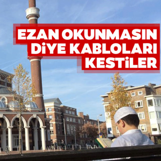 Amsterdam'da ilk defa hoparlörden okunması beklenen ezan engellendi