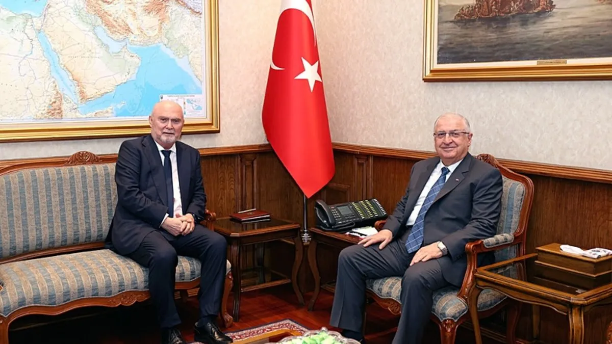 Bakan Güler, AGİT Genel Sekreteri Sinirlioğlu’nu kabul etti Bakan Güler, AGİT Genel Sekreteri Sinirlioğlu’nu kabul etti