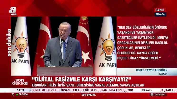 Cumhurbaşkanı Erdoğan'dan Instagram ve sosyal medya açıklaması