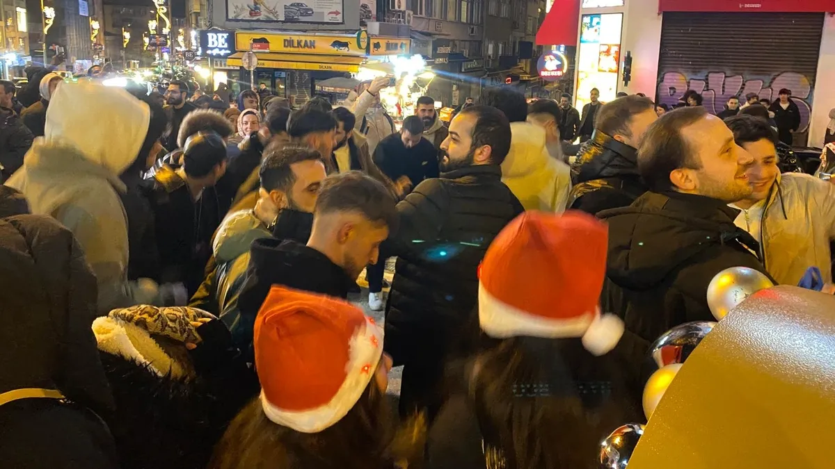 Kadıköy’de yeni yıl coşkusu