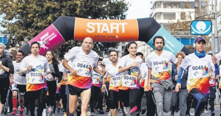 Organ bağışına dikkat çekmek için koştular