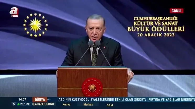 Kültür Sanat Büyük Ödülleri sahiplerini buldu | Video