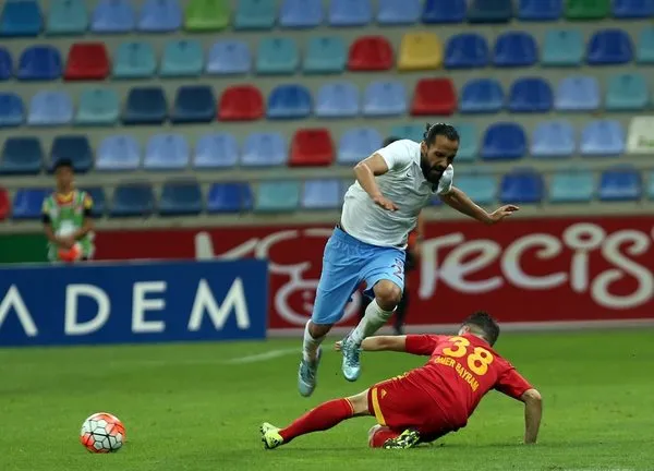Kayserispor Trabzonspor maçından kareler