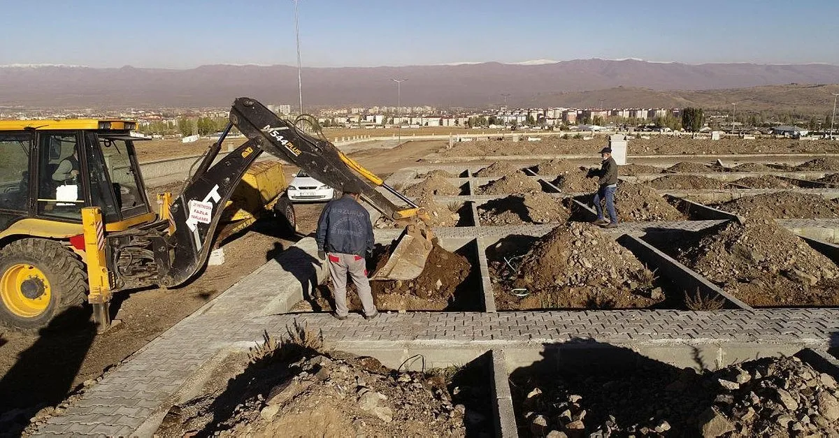 erzurum da kislik mezarlik hazirligi son dakika haberler