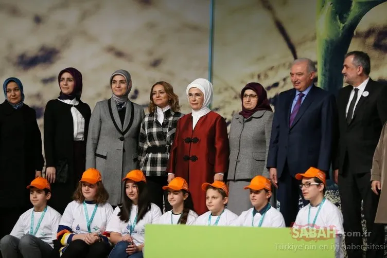 Emine Erdoğan, İstanbul Uluslararası Çevre Zirvesi’nde konuştu