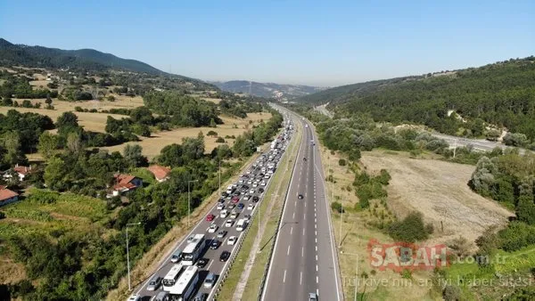 Bayram trafiği başladı! İşte son durum...