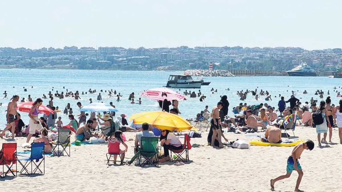 Obeziteyle mücadele ekipleri sahile indi Obeziteyle mücadele ekipleri sahile indi