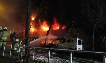 Avcılar’da 4 katlı tekstil atölyesinde yangın: 3 yaralı