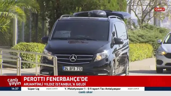 Diego Perotti Fenerbahce Icin Istanbul Da Videosunu Izle Son Dakika Haberleri