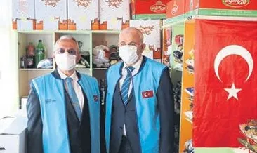 Camide hayır marketi