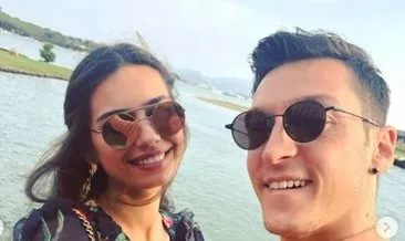 Amine Gülşe eşi Mesut Özil’in doğum gününü sosyal medyadan romantik bir paylaşımla kutladı!