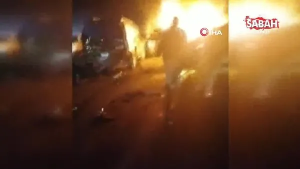 Meksika’da 18 araç birbirine girdi, bazı araçlar alev aldı! 3 ölü, 15 yaralı | Video