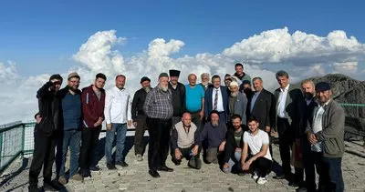 Genç, Kırklar Mescidi’ni ziyaret eden ilk başkan oldu #trabzon