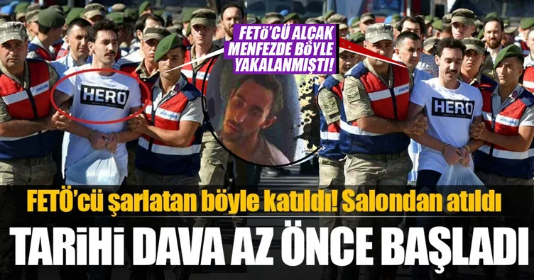 FETÖ’cü şarlatan salondan atıldı