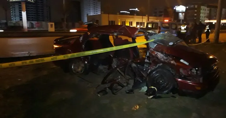 Ankara’da trafik kazası: 2 ölü, 2 yaralı