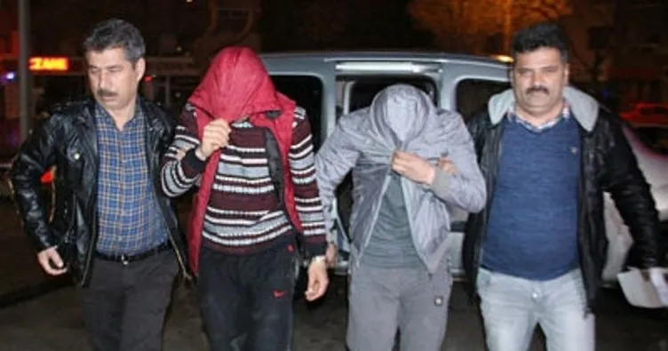 Konya’da hamburgerciden para çaldılar, 5 dakikada yakalandılar