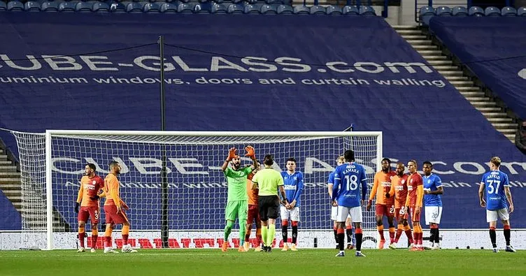 Son dakika: Galatasaray Avrupa’ya veda etti! Rangers 2-1 Galatasaray MAÇ SONUCU