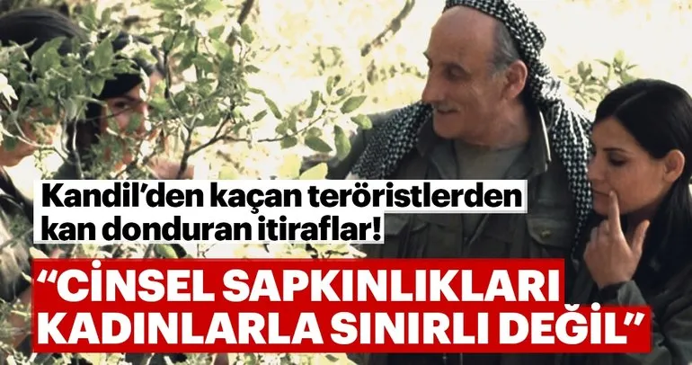 Kandil'den kaçan teröristten kan donduran itiraflar!