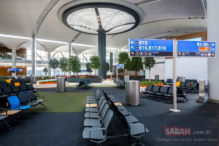 İstanbul Yeni Havalimanı'na uçaklar indi! İşte İstanbul Yeni Havalimanı'nın içi ve dışından son görüntüler