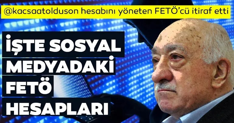 Gaziantep’te FETÖ/PDY’ye yönelik operasyonda tutuklanan Hüseyin Yılmaz, FETÖ’nün sosyal medyada kullandığı hesapları açıkladı!