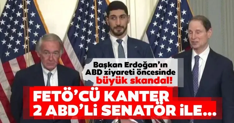 Erdoğan’ın ABD ziyareti öncesinde büyük skandal! FETÖ’cü Enes Kanter...