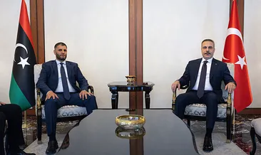Ankara’da kritik temas: Bakan Fidan Libya İçişleri Bakanı Trablusi ile görüştü