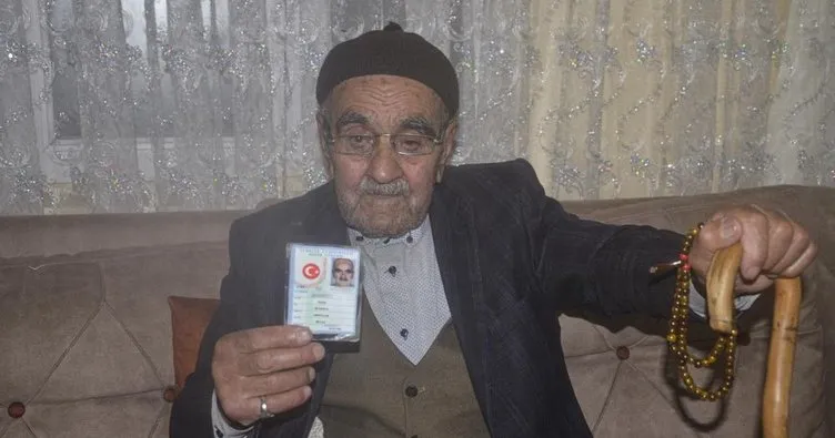 120 yaşında bir delikanlı: Hayatında 5 defa hastaneye gitmiş!