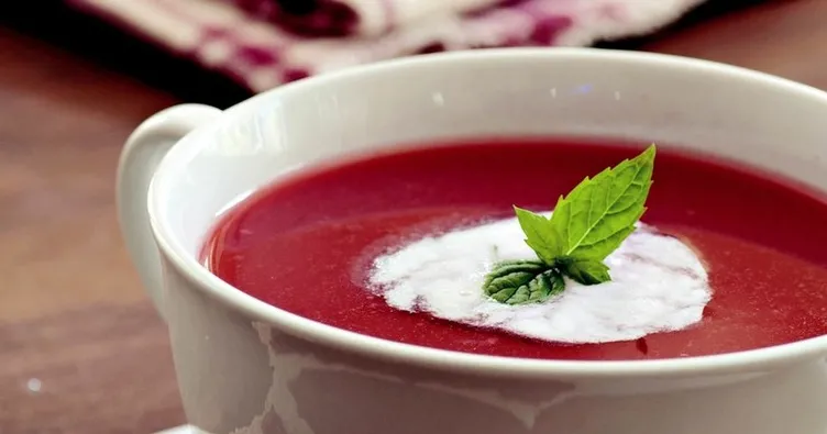 Zencefilli kızılcık çorbası tarifi