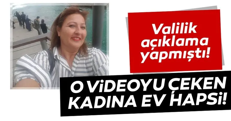 Gaziantep’te paylaştığı videoyla ’koronavirüs için toplu mezar’ iddiasında bulunan kadına ev hapsi!