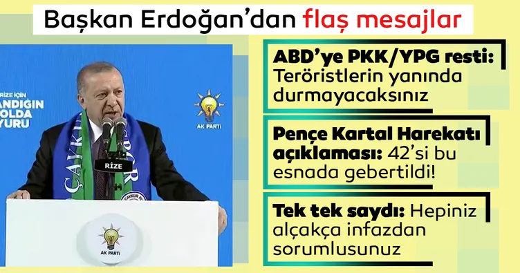SON DAKİKA: Başkan Erdoğan'dan çok sert mesajlar: Hepiniz bu alçakça infazdan sorumlusunuz...