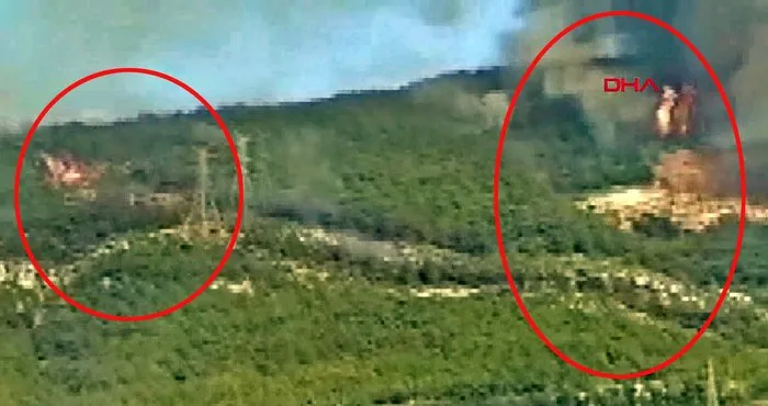 Son dakika! Hatay İskenderun’daki orman yangınlarında kundaklama anı görüntüleri iddiası | Video