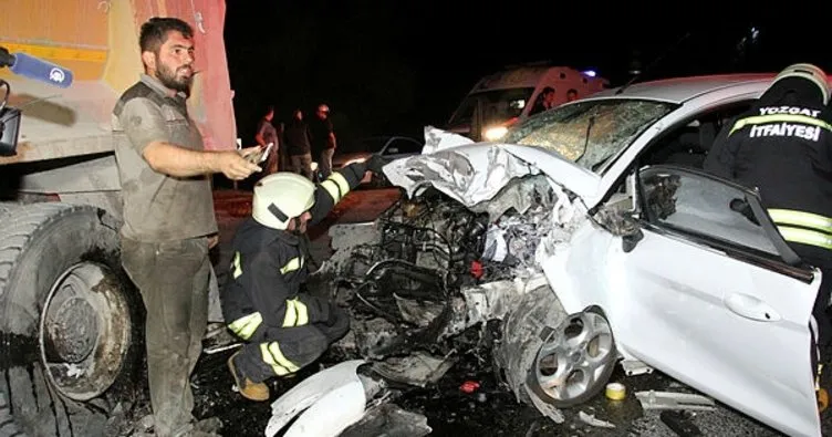 Yozgat’ta trafik kazası:1 ölü,1 yaralı