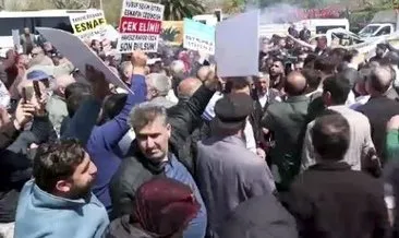 İBB toplu ulaşım ağını da çökertti! İETT'ye bağlı özel halk otobüsü şoförleri, Saraçhane'de eylem yaptı! #istanbul
