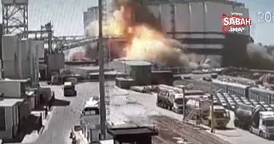 TMO silosundaki patlamanın yeni görüntüleri ortaya çıktı | Video