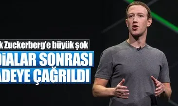 Facebook’un kurucususu Zuckerberg, İngiltere’de ifadeye çağrıldı