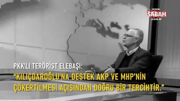 PKK'nın Kılıçdaroğlu'na destek mesajlarının ardı arkası kesilmiyor | Video