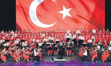 Türkiye Yüzyılı’nın çocuk korosu sanatseverlerle buluşuyor #canakkale