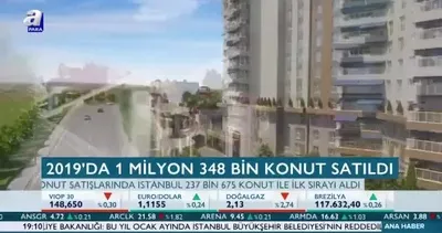 2019’da 1 milyon 348 bin konut satıldı