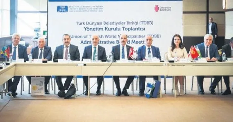 Türk Dünyası Belediyeler Birliği toplantısı İstanbul’da yapıldı