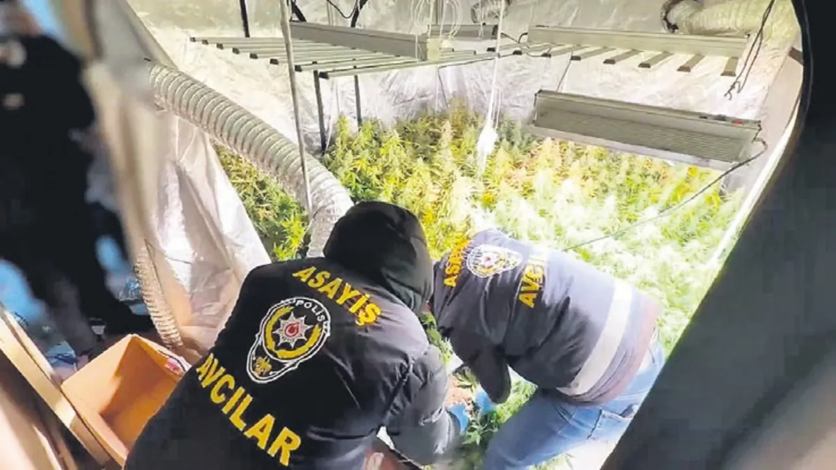 Metruk binada uyuşturucu imalathanesi bulundu