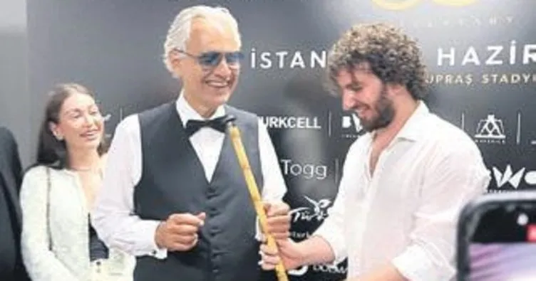 Bocelli ney üfledi