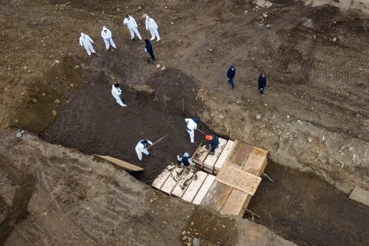 ABD'deki dehşete düşüren fotoğraflara açıklama! Cronavirüsün merkez üssündeki o görüntüler...
